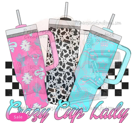 Design - Crazy Cup Lady