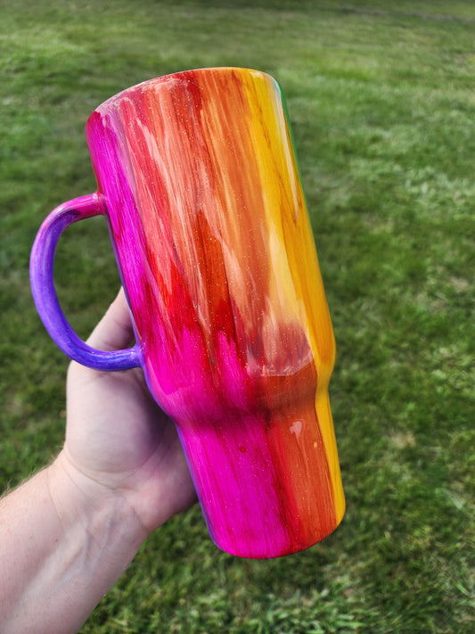 32 Oz Curve Handle Tumbler