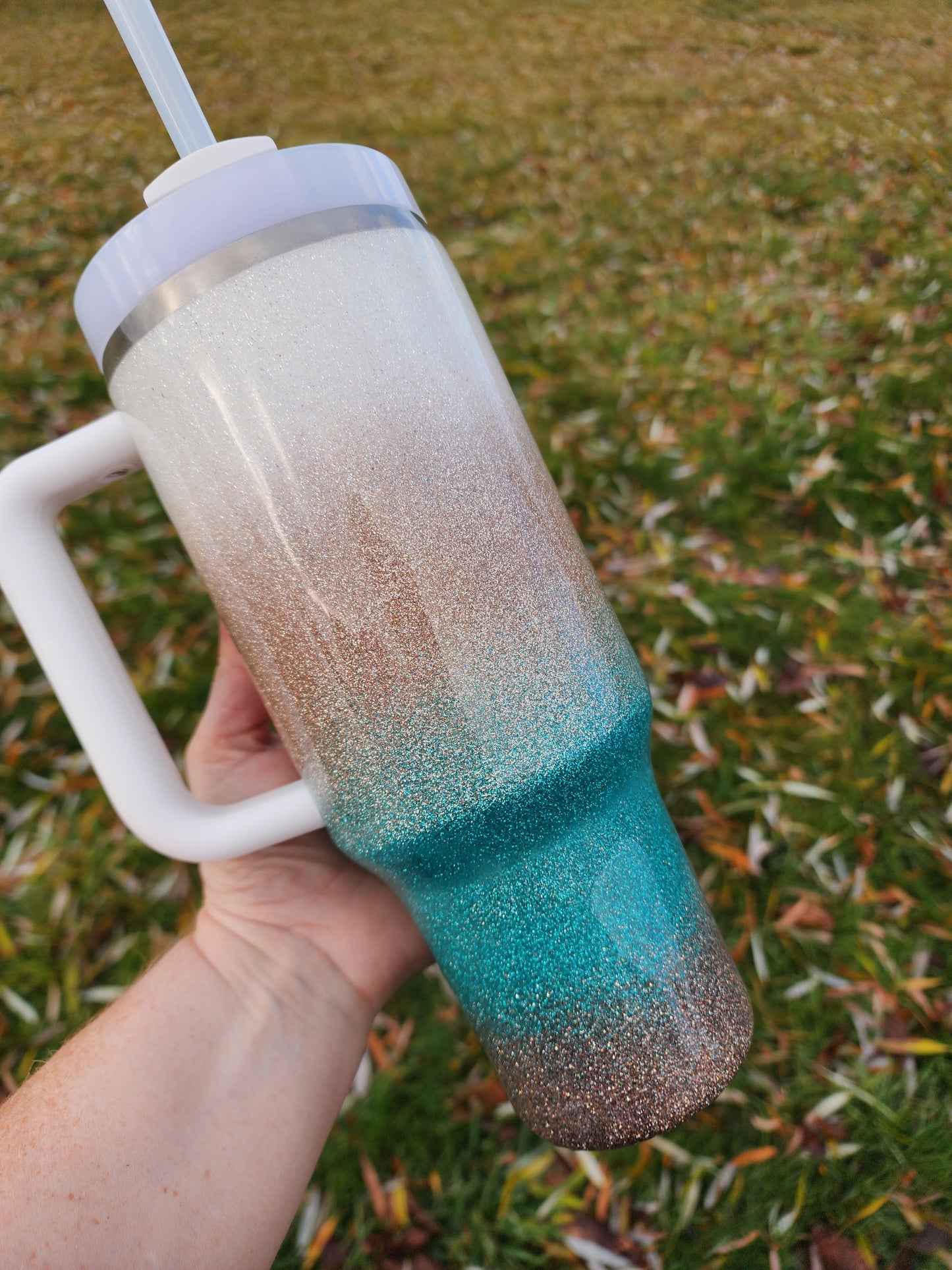 Custom Stanley Copper Beach Tumbler