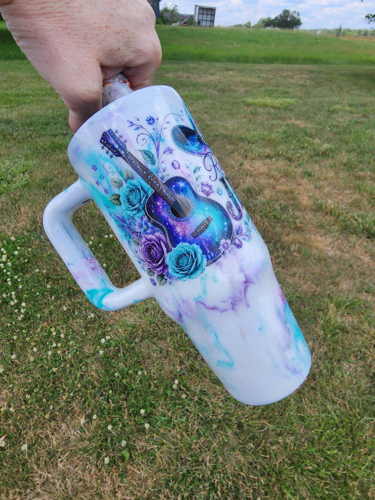 30 Oz Handle Tumbler