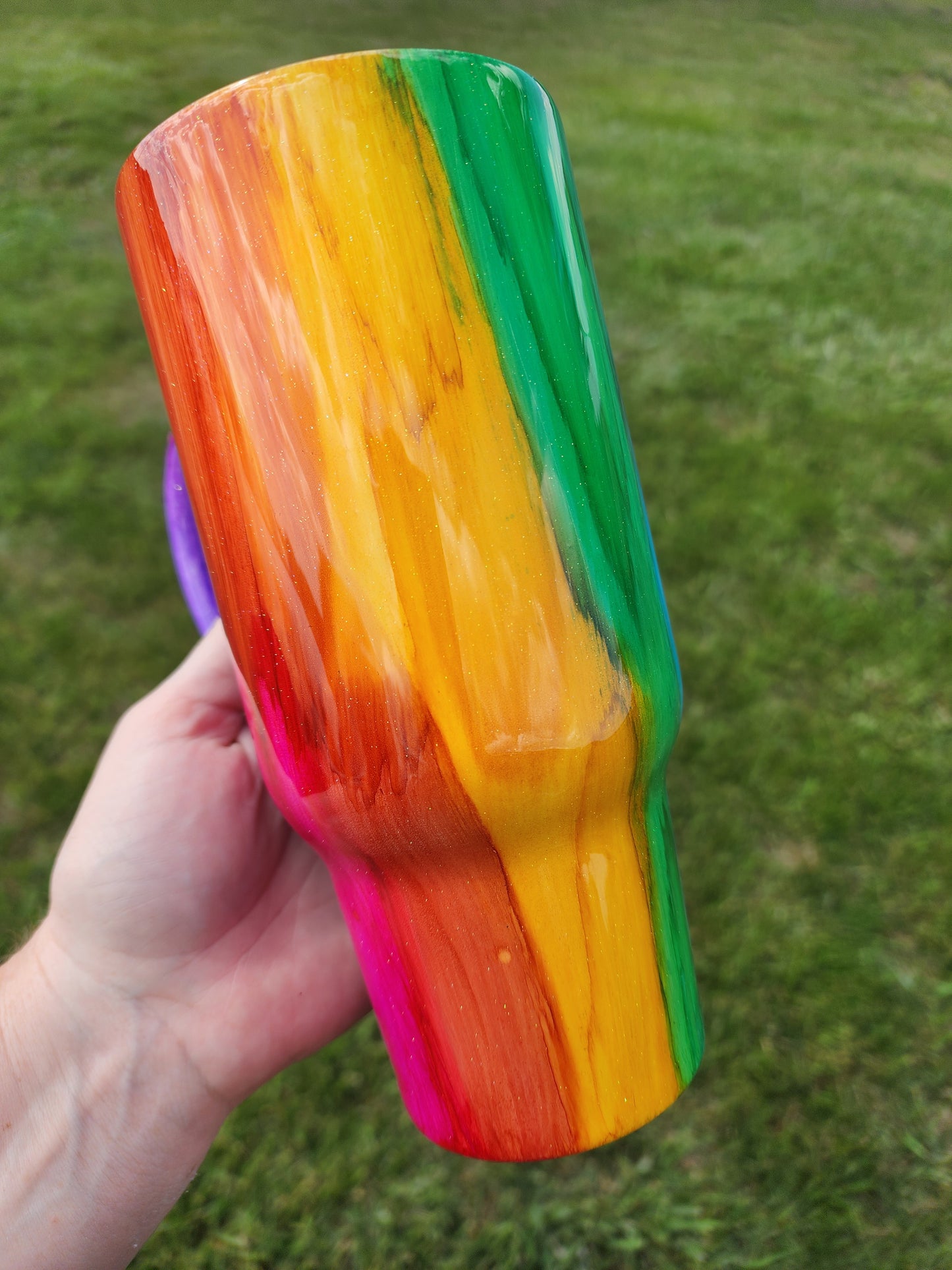32 Oz Curve Handle Tumbler