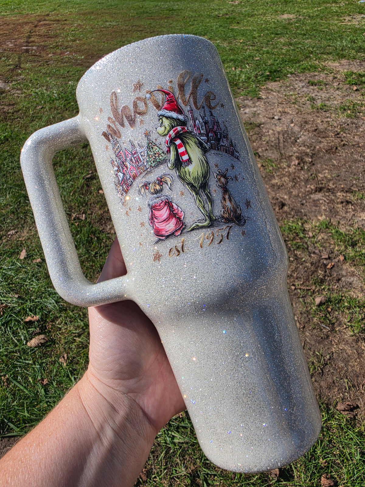 40 Oz Handle Tumbler
