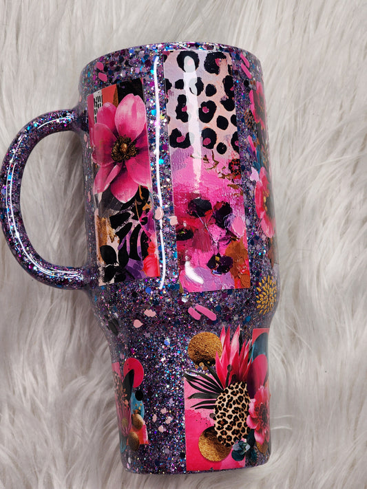 24 Oz Curve Handle Tumbler