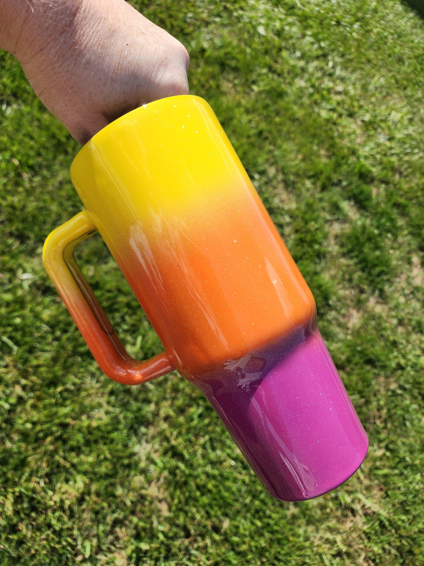 40 Oz Handle Tumbler
