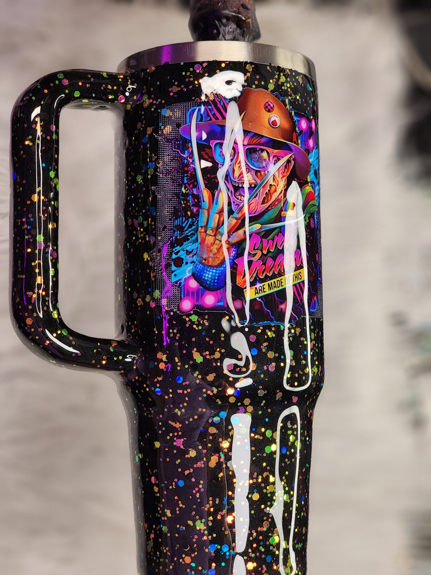 30 Oz Stanley Tumbler Glow Glitter Protour