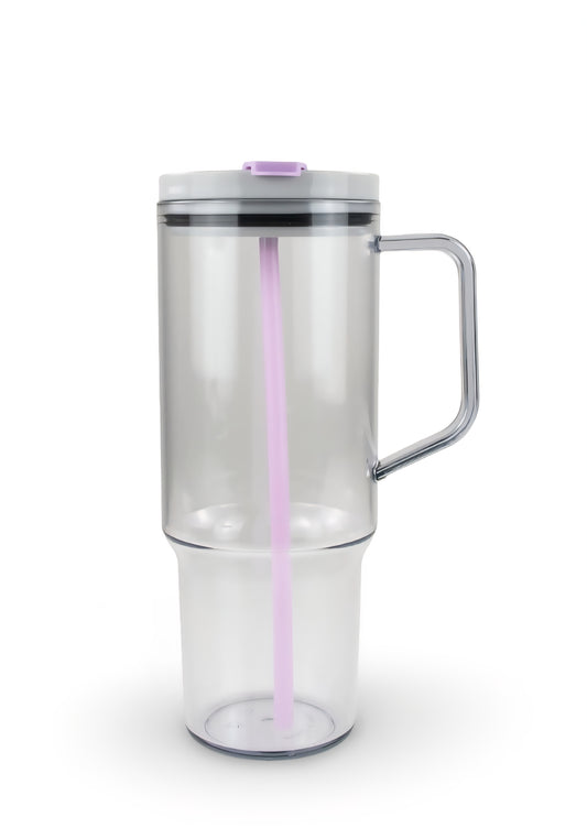 40 Oz Acrylic Handle Tumbler